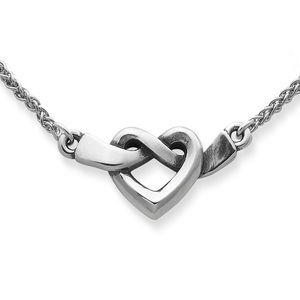 James Avery Heart Knot Necklace